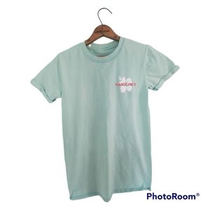 🌺Seafoam green Trader Joe's shirt xs-s)🌺 (read full description